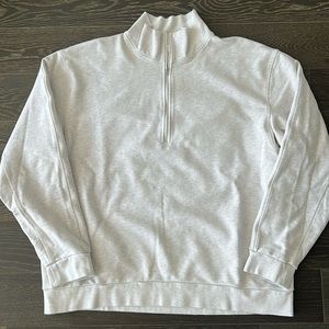 lululemon oversized  1/2 zip